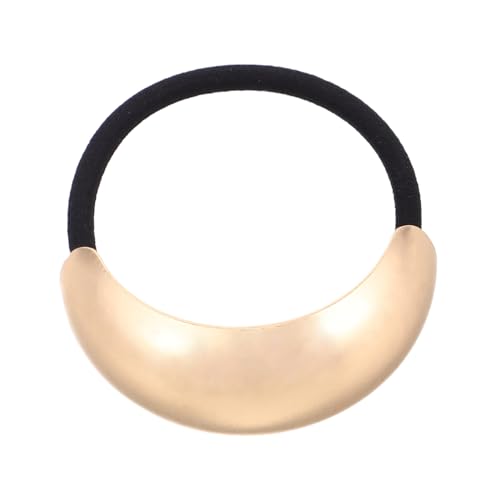 NIYANGLE Stirnband Kopfbedeckung Metall Haargummi Haarhalter Gold Haarmanschette Feder Haarband Pferdeschwanz Haarmanschette Haarschmuck Metall Haarband Für Männer Haarbänder Für Lockiges von NIYANGLE