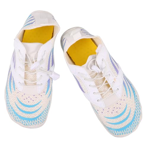 NIYANGLE Strandschuhe Antideslizantes Escarpines Neopreno Barfußschuhe Schwimmschuhe Damen Strandschuhe Wandern Wasserschuhe Badeschihe Barfußsocken Wasser Wanderschuhe Wassersocken von NIYANGLE