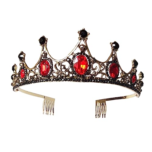 NIYANGLE Brautkrone Aus Hochwertigem Material Modische Kopfbedeckung Für Hochzeit Elegant Fotografie-accessoires Party-haarschmuck Für Frauen NIYANGLE Brautkrone Aus Hochwertigem Material Modische Kopfbedeckung Für Hochzeit Elegant Fotografie-accessoires Party-haarschmuck Für Frauen von NIYANGLE