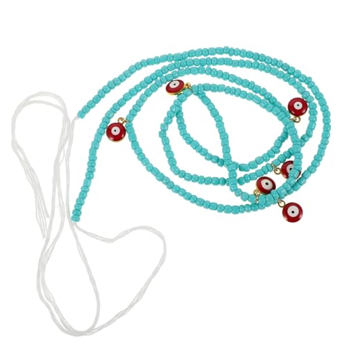 NIYANGLE Taillenkette Damen Bauchkette Perlen Schmuck Körperkette für Party Hochzeit Strand Vielseitig Stilvoll und Langlebig von NIYANGLE