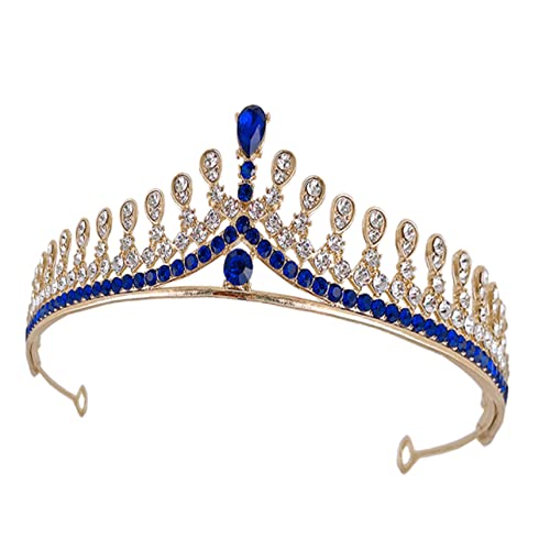 NIYANGLE Tiara Die Prinzessinenbraut Feenkrone Krone Der Abschlussballkönigin Mädchen Kopfschmuck Braut- Strass -kopfbedeckung Brautjungfer Hochzeitshaarschmuck Für Bräute Zinklegierung NIYANGLE Tiara Die Prinzessinenbraut Feenkrone Krone Der Abschlussballkönigin Mädchen Kopfschmuck Braut- Strass -kopfbedeckung Brautjungfer Hochzeitshaarschmuck Für Bräute Zinklegierung von NIYANGLE