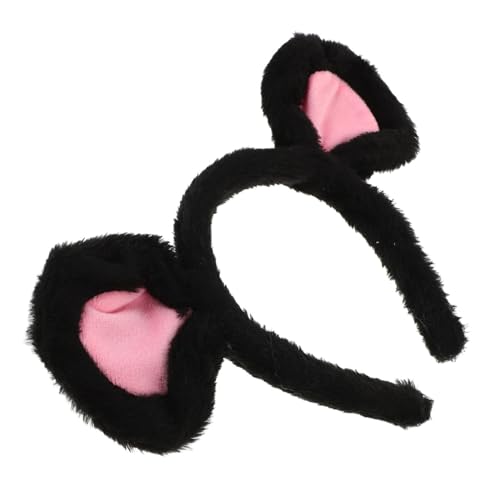 NIYANGLE Tier-haarreif Mit Mäuseohren Weicher Plüsch Für Cosplay Und Halloween Niedliches Cartoon-design Für Partys Und Verkleidungen Komfortable Passform Für Anlässe von NIYANGLE