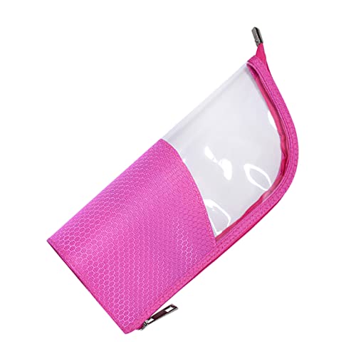 NIYANGLE Tragbare Kosmetikpinseltasche Transparenter Make-up-Organizer Reise-Make-up-Aufbewahrungstasche Aus Oxford Pinsel Puder Und Kleine Kosmetikboxen von NIYANGLE