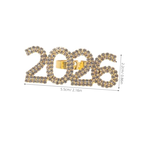 NIYANGLE Verstellbare Offene Ringe Herrenring Strass Statement Ringe Für Frauen Damen Fingerring Offener Fingerring 2026 Offener Ring Für von NIYANGLE