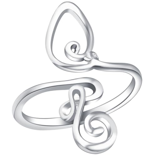 NIYANGLE Verstellbarer Offener Zehenring für Damen Boho Stil Langlebiges Legierungsmaterial Hautfreundlich Individuell Anpassbar Modischer Fußschmuck für Sommer und Strand von NIYANGLE