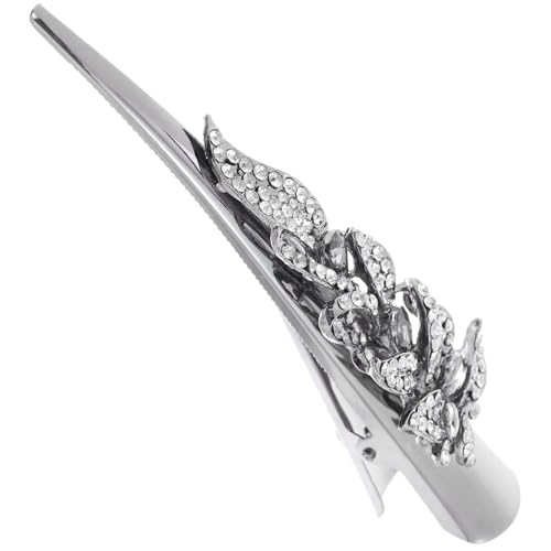 NIYANGLE Haarspange Für Damen Mit Strasssteinen Vintage Haarschmuck Aus Große Haarnadel Für Verschiedene Anlässe von NIYANGLE