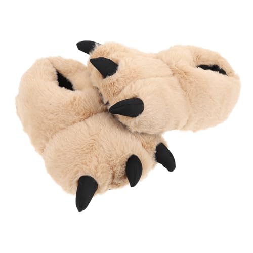 NIYANGLE Warme Hausschuhe Cartoon Klaue Form Flauschige Winterpantoffeln Komfortabel Sanft Für Damen Herbst Und Winter Geeignet von NIYANGLE