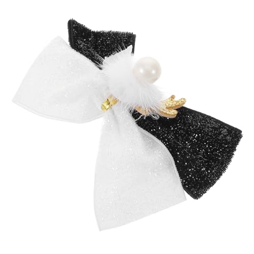 NIYANGLE Weihnachts Haarschmuck Damen Niedlicher Weihnachtsbogen Haarklammer Festliche Haarspange mit Entzückendem Schleifen Design für Feiertagsfeiern und Besondere Anlässe Vielseitig von NIYANGLE