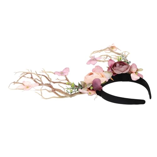 NIYANGLE Weihnachtsgeweih Haarreif Lustiger Kopfschmuck für Design Bequem und Langlebig Fotorequisite für Festliche Anlässe Außergewöhnliches Accessoire für Feiertage NIYANGLE Weihnachtsgeweih Haarreif Lustiger Kopfschmuck für Design Bequem und Langlebig Fotorequisite für Festliche Anlässe Außergewöhnliches Accessoire für Feiertage von NIYANGLE