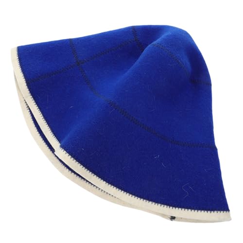 NIYANGLE Saunahut Aus Wolle Für Herren Und Damen Badehut Wasserabsorbierender Sauna Hut Für Dusche Und Sauna Saugfähiger Kopf Hut Für Bad von NIYANGLE