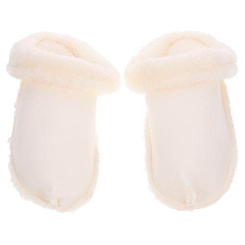 NIYANGLE Winterliche Warme Clogs Innensohlen aus Dickem Weichem Baumwollplüsch Waschbar und Wiederverwendbar Geeignet für Damen und Herren Komfortable Innenfütterung für Hausschuhe und von NIYANGLE