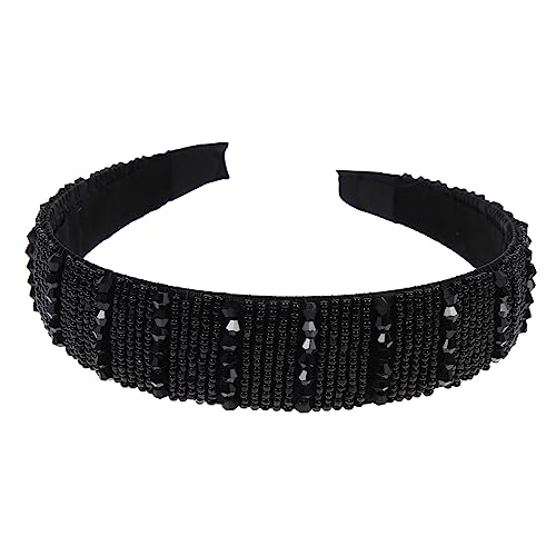 NIYANGLE Handgefertigtes Stirnband Kristallperlen Für Mädchen Dekoration Für Hochzeiten Und Besondere Anlässe Einzigartiges Haaraccessoire von NIYANGLE