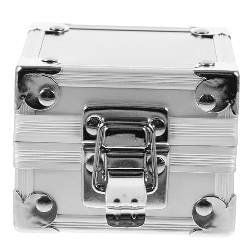 NIYANGLE Zinklegierung Nagelbohrer Bits Aufbewahrungsbox Polierkopf Organizer Für Nagelkunst Tragbare Nagelwerkzeug-displaybox Für Maniküre Für Salon Und Zuhause von NIYANGLE