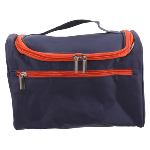 NIYANGLE wasserdichte Kulturtasche für Herren Handliche Reisetasche mit Großem Fassungsvermögen Wasserabweisendes Material Multifunktionale Aufbewahrungstasche für Outdoor und Business Blau von NIYANGLE