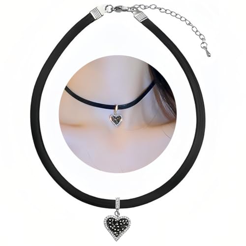NJCXOLA Damen Trachtenkette Trachtenkette Damen Herz Edelweiß Halskette Dirndl Accessoires Damen Elegantes Kropfband mit Strasssteinen Herz und Edelweiß Anhänger NJCXOLA Damen Trachtenkette Trachtenkette Damen Herz Edelweiß Halskette Dirndl Accessoires Damen Elegantes Kropfband mit Strasssteinen Herz und Edelweiß Anhänger von NJCXOLA
