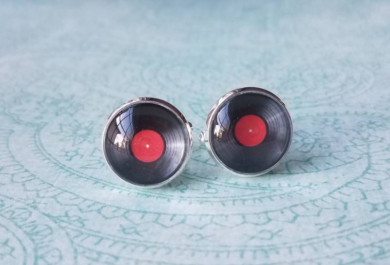 20% Off 16 Mm Musik Vinyl Schallplatten Manschettenknüpfe, Herren Accessoires, Perfekte Geschenkidee von NJsDreamBoxes