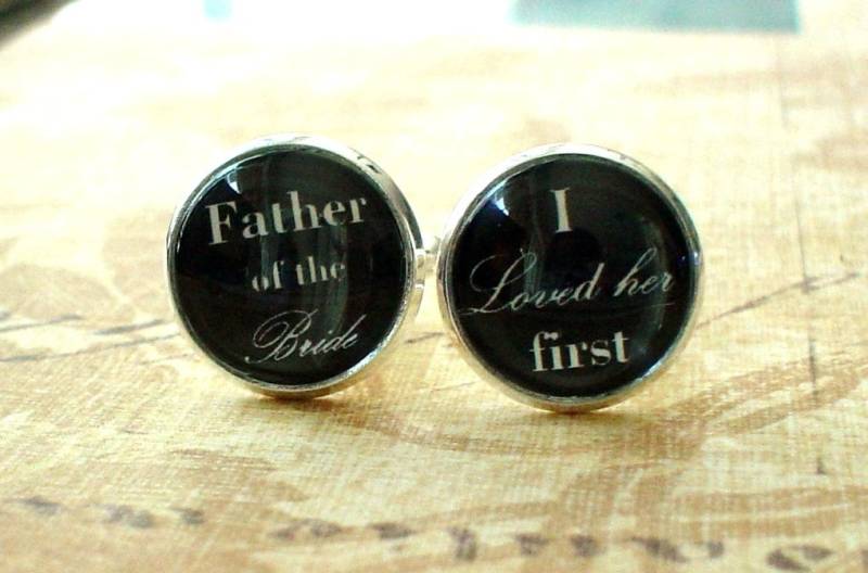 20% Rabatt 16mm Vater Der Braut Manschettenknöpfe, Geschenke Für Papa, - Hochzeit Vatertag | 3 Auswahlmöglichkeiten von NJsDreamBoxes