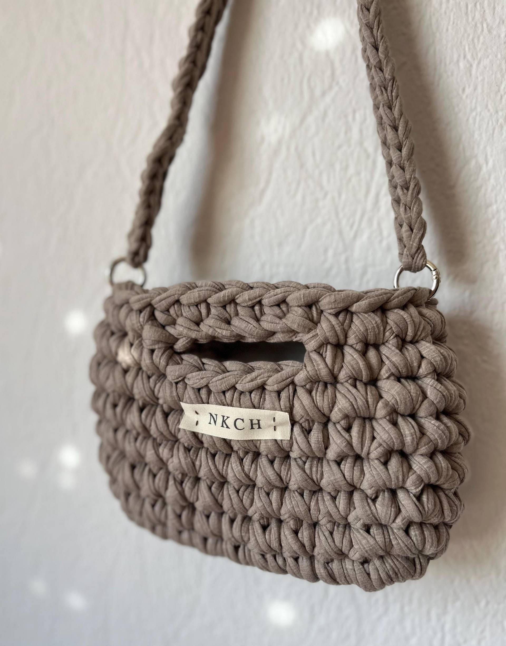 Gehäkelte Tasche 2Er Set // Cross-Body-Tasche Gehäkelte Tasche 2Er Set // Cross-Body-Tasche von NKCHshop