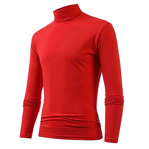 NKPUYT Rollkragenpullover Herren Langarm Langarmshirt Unterzieh Elastisch Rollkragenshirt Turtleneck Baselayer Tops Slim Fit Rollkragenpulli Sweatshirt Rollkragen Thermounterwäsche Pullover NKPUYT Rollkragenpullover Herren Langarm Langarmshirt Unterzieh Elastisch Rollkragenshirt Turtleneck Baselayer Tops Slim Fit Rollkragenpulli Sweatshirt Rollkragen Thermounterwäsche Pullover von NKPUYT