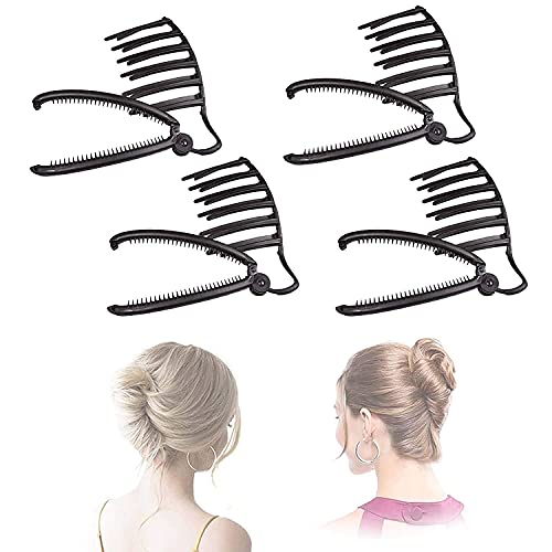 Nalakey Quick French Twist Haarnadel - French Stylish Braided Hairpin - Modern Braider Hair Tool - Haarstyling Tools Zubehör für Frauen DIY Haar Styling Hochsteckfrisur (4pcs) von NKY