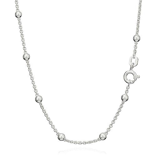 NKlaus 42cm Ankerkette 925 Silber elegante Halskette Breite: 1,5mm Collier 3,3g schwer 1877 von NKlaus