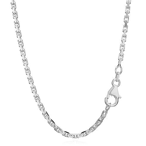 NKlaus 38cm Ankerkette 925 Silber elegante Halskette Breite: 2,0mm Collier 6,3g schwer 8946 von NKlaus