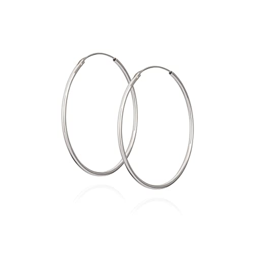 NKlaus 40mm PAAR 925 Sterling Silber Creole Ohrringe Ohrschmuck Ohrhänger 5168 NKlaus 40mm PAAR 925 Sterling Silber Creole Ohrringe Ohrschmuck Ohrhänger 5168 von NKlaus