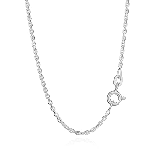 NKlaus 42cm Ankerkette 925 Silber elegante Halskette Breite: 1,7mm Collier 3,4g schwer 8106 von NKlaus