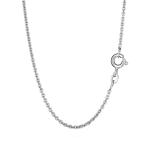 NKlaus 45cm Ankerkette 925 Silber elegante Halskette Breite: 1,5mm Collier 2,7g schwer 3506 von NKlaus