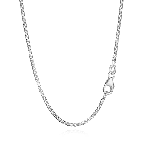 NKlaus 45cm Venezianerkette 925 Silber elegante Halskette Breite: 1,5mm Collier 5,19g schwer 8142 von NKlaus
