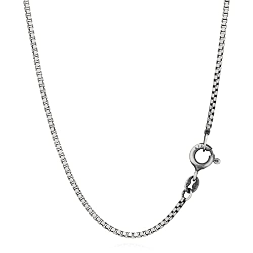 NKlaus 45cm Venezianerkette 925 Silber elegante Halskette filigrante Breite 1,25mm Collier 2,59g schwer 13845 von NKlaus