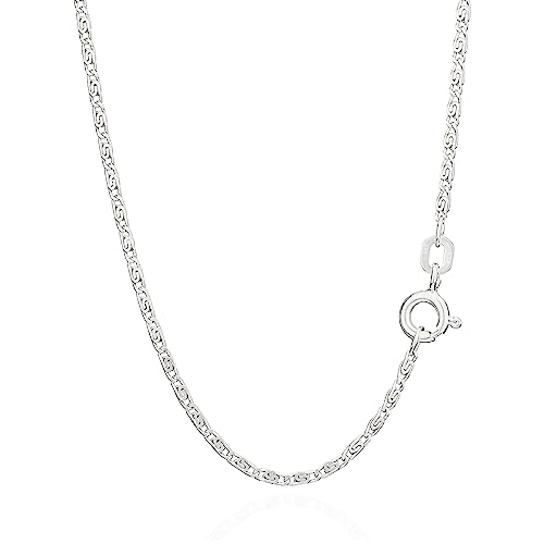 NKlaus 50cm Panzerkette 925 Silber elegante Halskette Breite: 1,7mm Collier 3,4g schwer 3623 von NKlaus