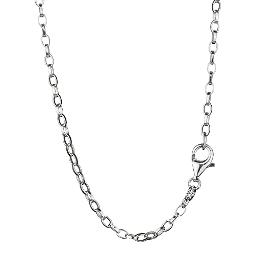NKlaus 55cm Erbskette 925 Silber elegante Halskette Breite: 2,0mm Collier 4,1g schwer 8349 von NKlaus