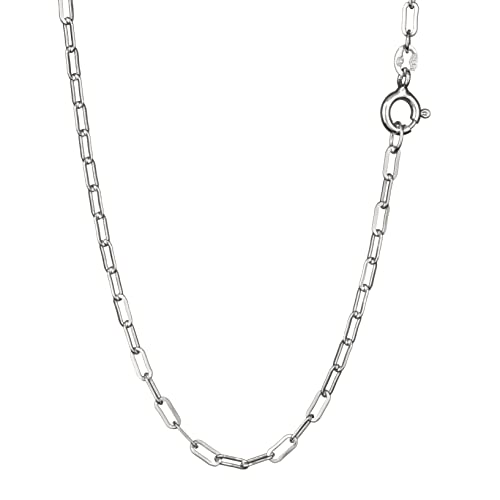 NKlaus 60cm Ankerkette 925 Silber elegante Halskette Breite: 1,8mm Collier 3,67g schwer 4448 von NKlaus
