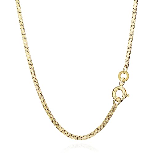 NKlaus 60cm Venezianerkette 333 Gelbgold 8 Karat elegante Halskette filigrante Breite 1,2mm Collier 4,7g schwer 9326 von NKlaus