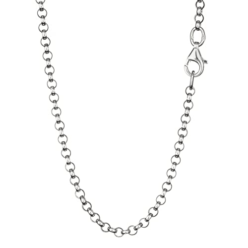 NKlaus 65cm Erbskette 925 Silber elegante Halskette Breite: 2,6mm Collier 7,22g schwer 5467 von NKlaus