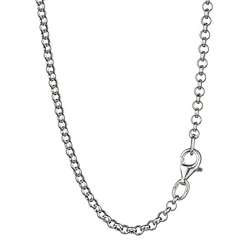 NKlaus 65cm Erbskette 925 Silber elegante Halskette Breite: 2,5mm Collier 7,1g schwer 8341 von NKlaus