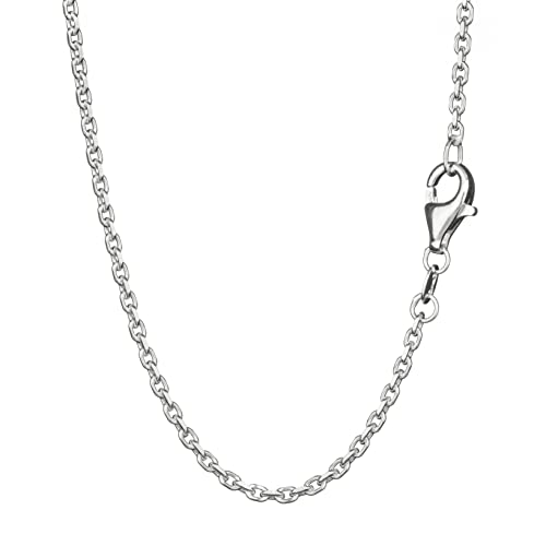 NKlaus 70cm Ankerkette 925 Silber elegante Halskette Breite: 1,7mm Collier 5,5g schwer 4470 von NKlaus