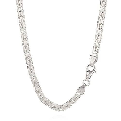 NKlaus 70cm Königskette 925 Silber elegante Halskette besondere Breite: 8,0mm Collier 257g schwer 3490 von NKlaus