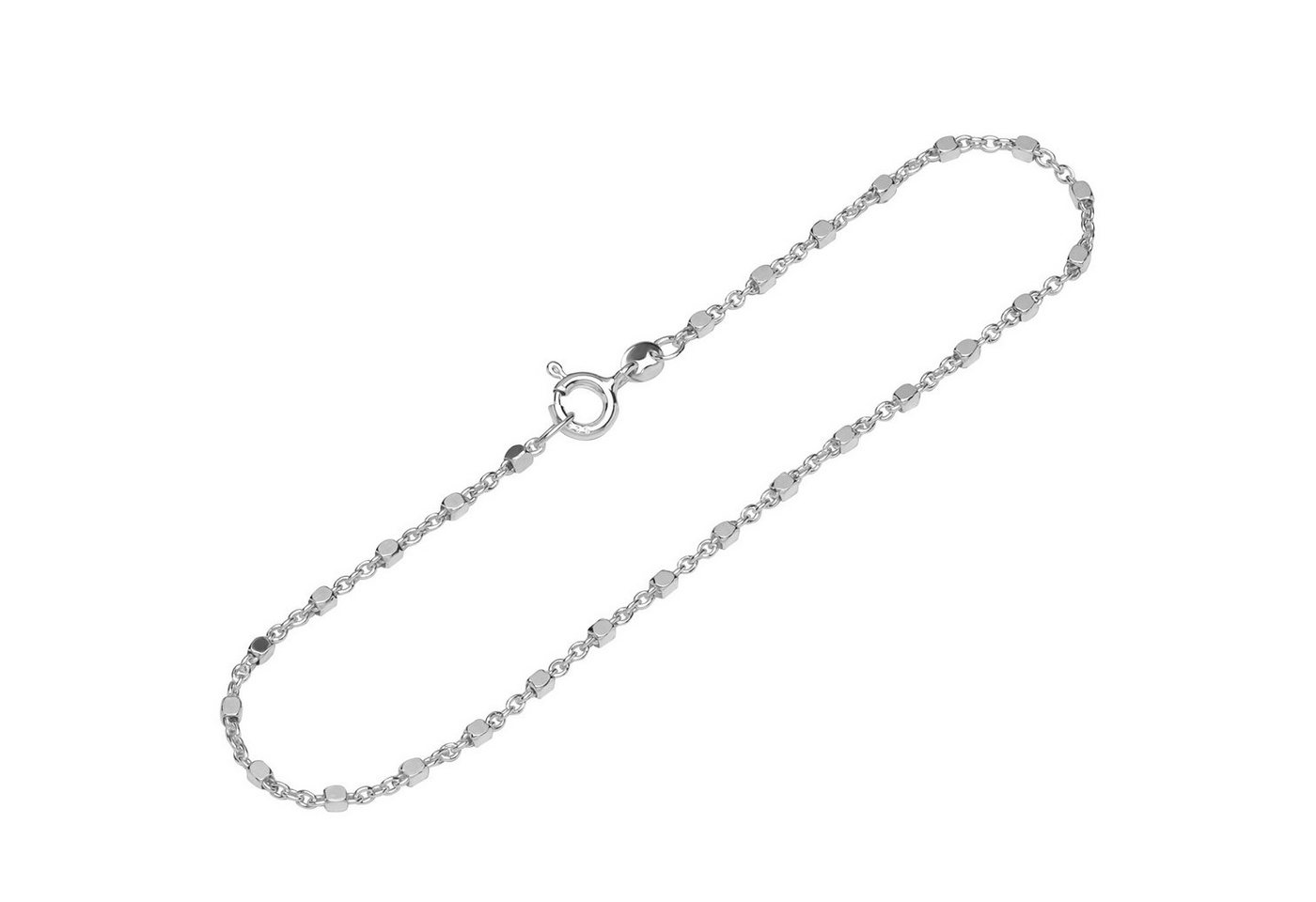 NKlaus Armband Armband 925 Sterling Silber 19cm Ankerkette Damen (1 Stück), Designer Armbandkette von NKlaus