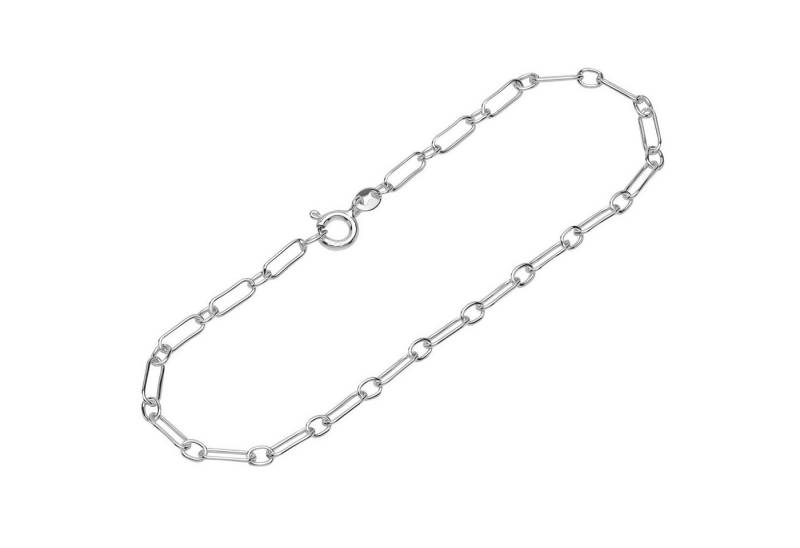 NKlaus Armband Armband 925 Sterling Silber 19cm Figaro Ankerkette (1 Stück), Designer Armbandkette von NKlaus