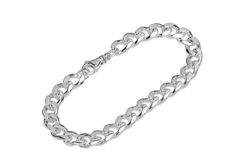 NKlaus Armband 925 Silber 22cm flach und gedreht Herren 12321 (1 Stück), Designer Armbandkette von NKlaus