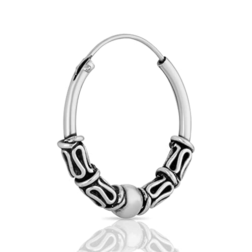 NKlaus Bali Creole einzel Ohrring Kugel 21mm 925 Sterlingsilber Mittelalter Gothic 1375 NKlaus Bali Creole einzel Ohrring Kugel 21mm 925 Sterlingsilber Mittelalter Gothic 1375 von NKlaus