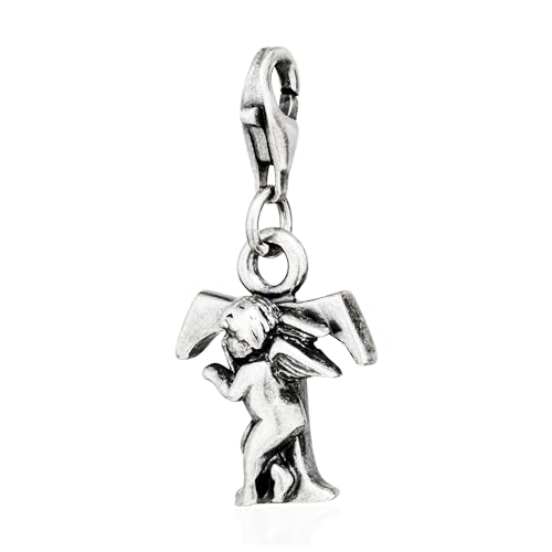 NKlaus Charm - Anhänger Buchstabe T 925 Silber antik versilbert Alphabet für Armband 15215 von NKlaus