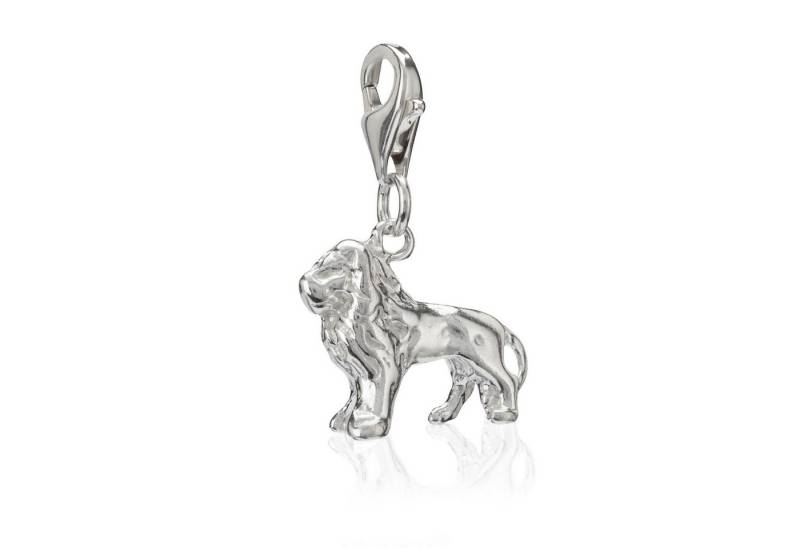 NKlaus Charm-Einhänger Damen Charm-Anhänger Löwe 925 Silber 17x12mm Schmu von NKlaus