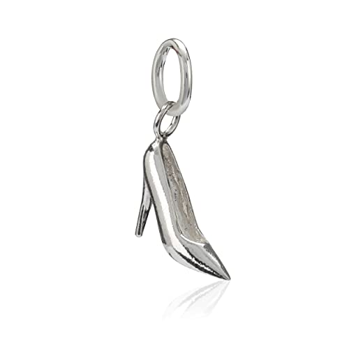NKlaus Damen Kettenanhänger High Heels Schuhe 925 Silber 15x4mm Talisman Motiv Amulett 6776 von NKlaus