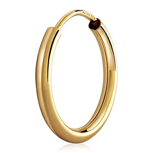 NKlaus Einzel 16mm Creolen 333 Gelbgold 1,8mm starke Gold Ohrringe 8 Karat Ohrschmuck 3111 NKlaus Einzel 16mm Creolen 333 Gelbgold 1,8mm starke Gold Ohrringe 8 Karat Ohrschmuck 3111 von NKlaus