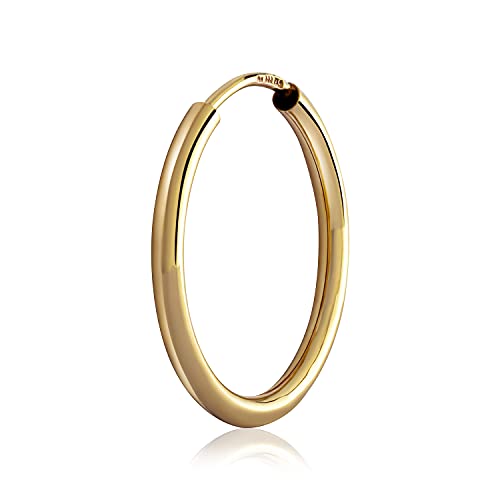 NKlaus Einzel 20mm Creole 333 Gelbgold 8 Karat gold Ohrring 2,0mm starke Goldohrrig 3088 NKlaus Einzel 20mm Creole 333 Gelbgold 8 Karat gold Ohrring 2,0mm starke Goldohrrig 3088 von NKlaus