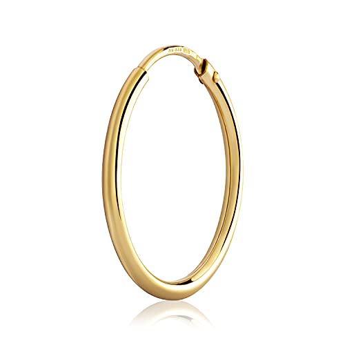 NKlaus Einzel 20mm Creole 333 Gelbgold 8 Karat gold Ohrringe 1,5mm starke Goldohrrig 3083 NKlaus Einzel 20mm Creole 333 Gelbgold 8 Karat gold Ohrringe 1,5mm starke Goldohrrig 3083 von NKlaus