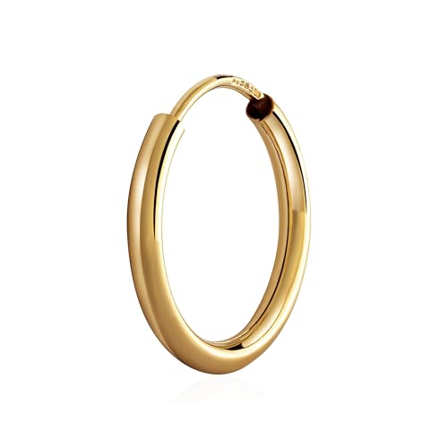 NKlaus Einzel 585er 14 Karat Gold gelbgold Creole 15mm Ohrring 1,8mm Stärke Ohrschmuck rund 2568 NKlaus Einzel 585er 14 Karat Gold gelbgold Creole 15mm Ohrring 1,8mm Stärke Ohrschmuck rund 2568 von NKlaus